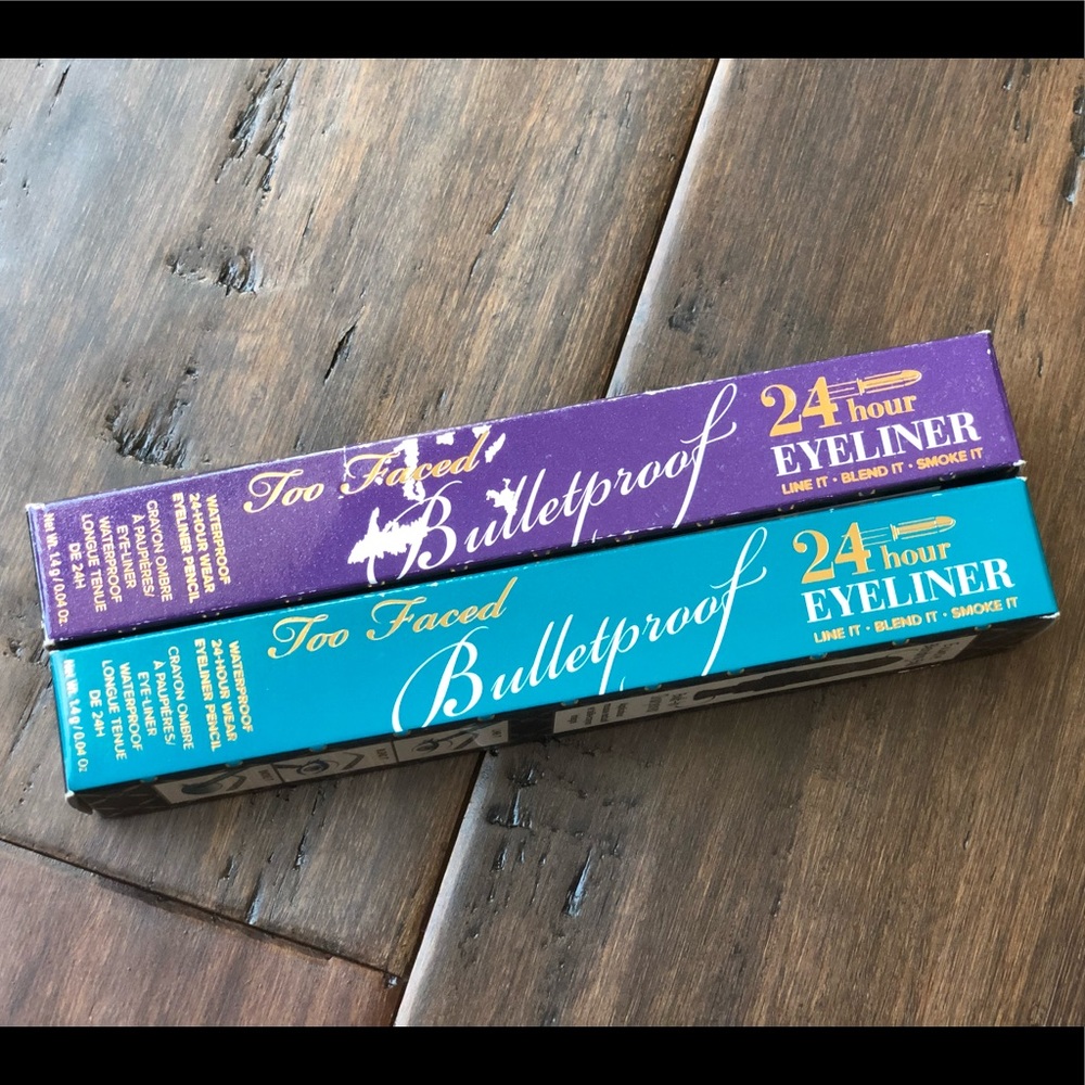 Too Faced Bulletproof Eyeliner Bundle